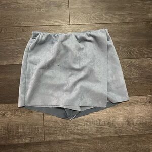 Light Blue Mini Skort